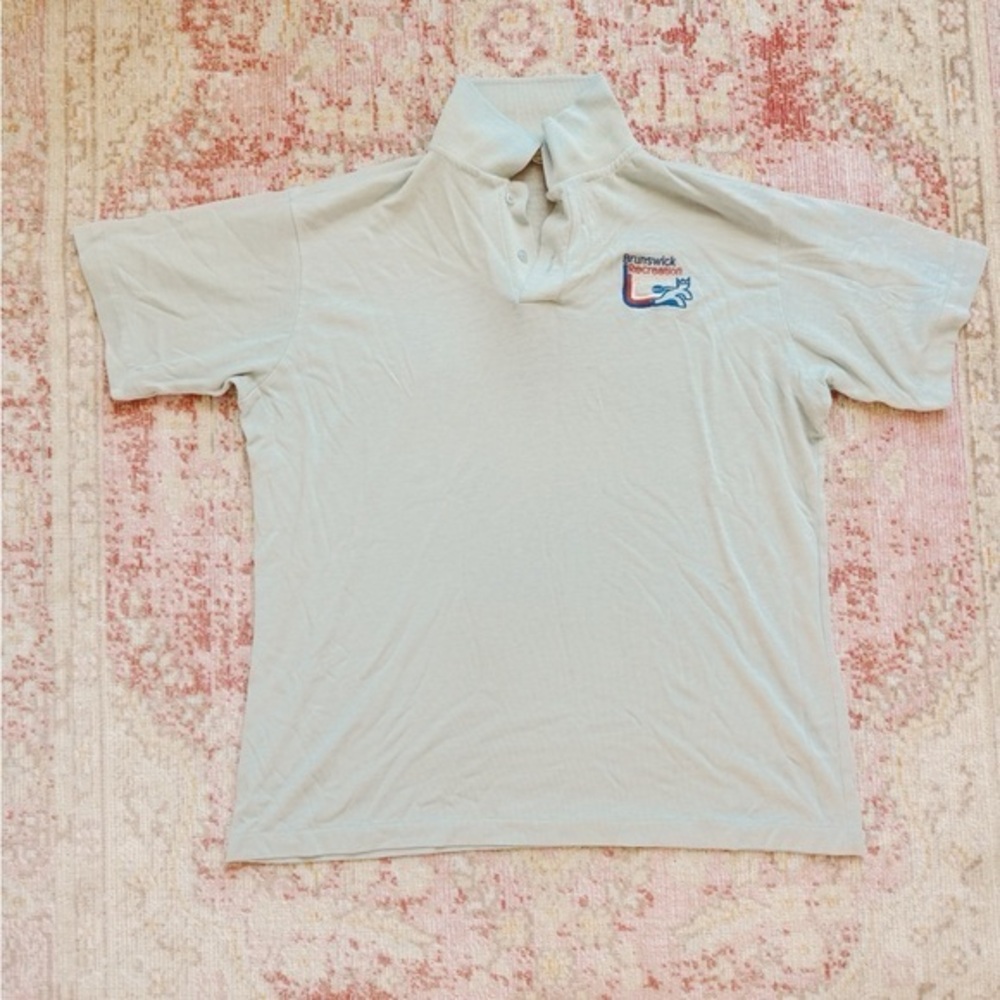 King Louie, Men’s Vintage Brunswick Light Blue Polo Shirt